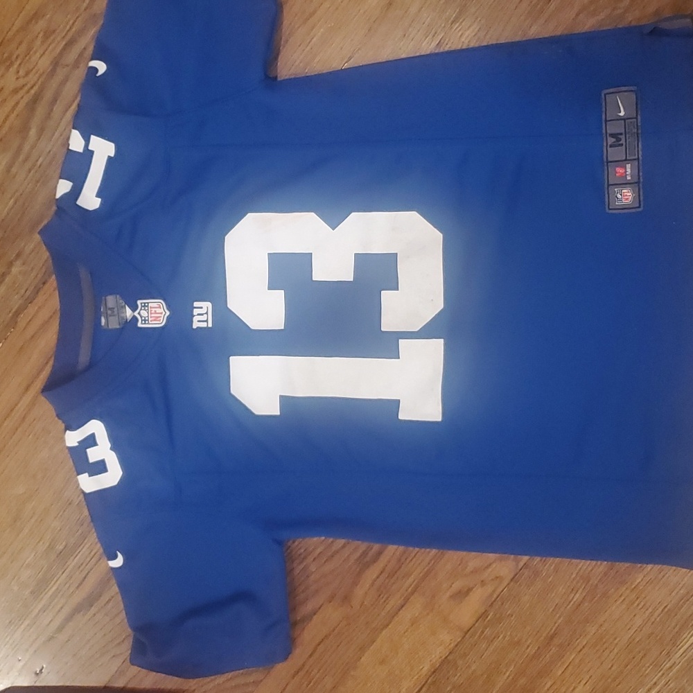New York Giants YOUTH M O'Dell Beckham JR Jersey. Slight stain on number